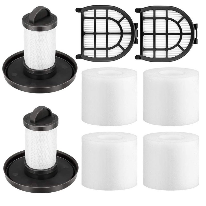 iSingo Shark LZ601 Filters Compatible with Shark APEX UpLight Lift-Away DuoClean with Self-Cleaning Brushroll Stick Vacuum LZ600, LZ601, LZ602, LZ602C, Compare to Part # XFFLZ600, (4+2+2) - Image 1